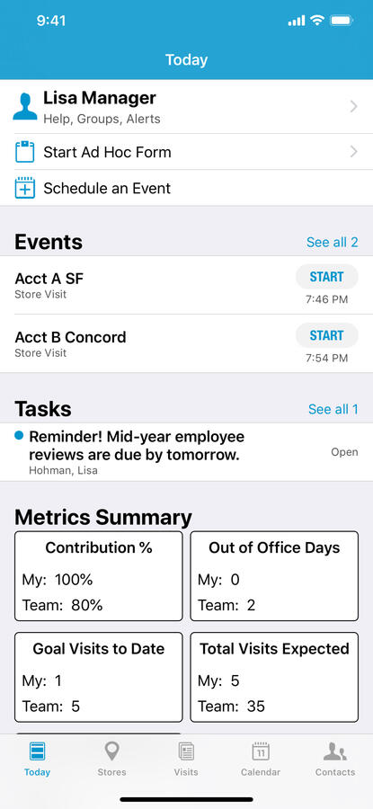 Data Collection App Main Screen Data Collection App Main Screen